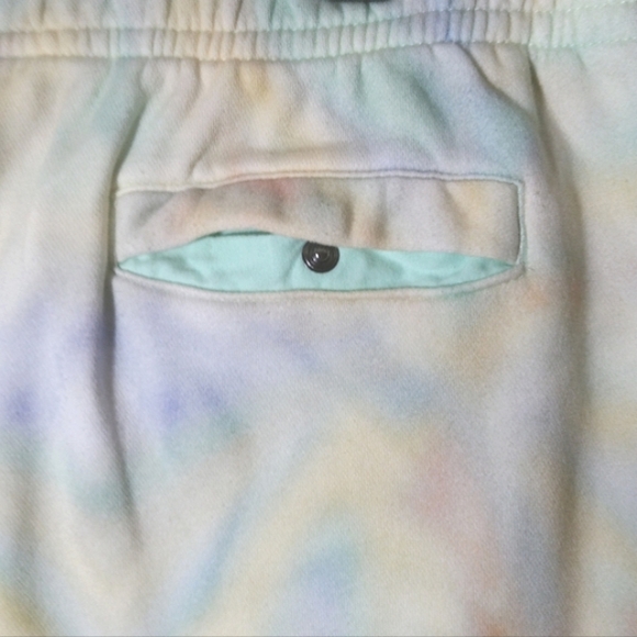 Nike pastel tie dye sweatsuit matching set. Unique alien embroidered design 2XL - Picture 7 of 15